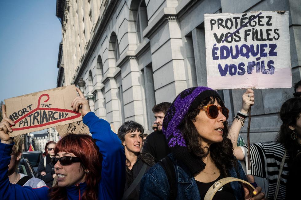 International Women's Day. Belgium, Brussel